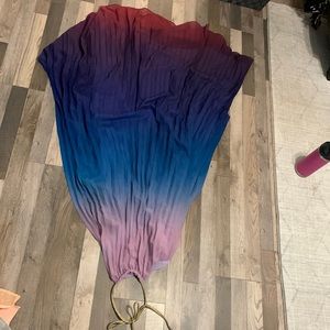 halter maxi dress